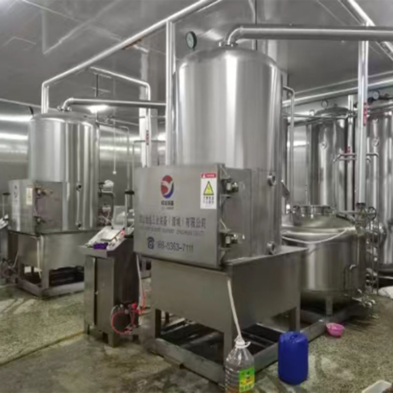 江蘇連云港客戶制作香酥小黃魚試機(jī)現(xiàn)場(chǎng)